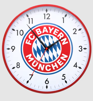 FC Bayern München - Wanduhr